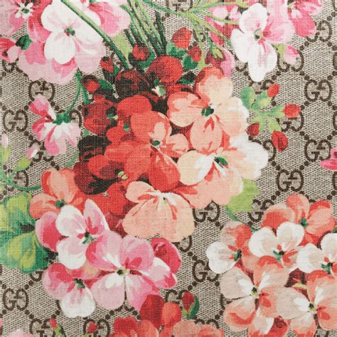 gucci flower pattern